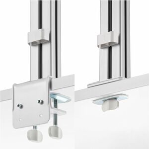 StarTech.com Desk Mount for Display Screen, Monitor - White - Landscape/Portrait - Height Adjustable - 6 Display(s) Suppor