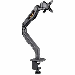 StarTech.com Mounting Arm for Monitor, Display - Black - Landscape/Portrait - TAA Compliant - Height Adjustable - 1 Displa