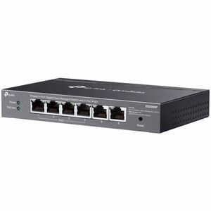 TP-Link Omada 6-Port Gigabit Easy Managed Switch with 4-Port PoE+ - 6 Ports - Manageable - Gigabit Ethernet - 10/100/1000B