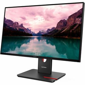 ThinkVision T24-40 23.8 FHD monitor IPS 1920 x 1080 16:9 Anti-Glare VGA+DP+HDMI input Audio out 4xUSB3.0 Gen1 hub Height a