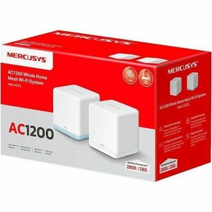 Router wireless Mercusys Halo H32G - Wi-Fi 5 - IEEE 802.11a/b/g/n/ac/k/v/r - Ethernet - Dual Band - 2,40 GHz ISM band - 5 