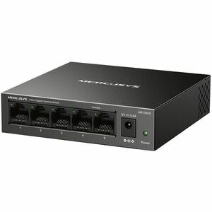 Switch Ethernet Mercusys MS105GS 5 Porte - Gigabit Ethernet - 10/100/1000Base-T, 100Base-TX - 2 Layer supportato - 3,61 W 