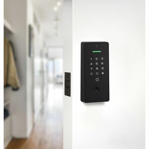 Yale Essential YLBD226NRMBK Smart Deadbolt - Touchscreen - Matte Black