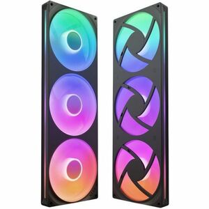 NZXT F420 RGB Core RF-U42HF-B1 Cooling Fan - PC - 3 x Fan(s) - 167.54m³/h Maximum Airflow - 2000 rpm - Fluid Dynamic Beari