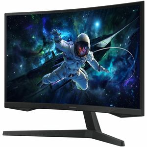 Monitor LED para juegos Samsung Odyssey G5 S27CG552EL 27" (68.6cm) Class WQHD Pantalla curva - 16:9 - Negro - 27" (68.6cm)