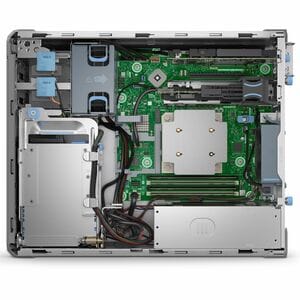 Servidor Dell PowerEdge T160 - 1 x Intel Xeon E-2434 3.40GHz - 16GB RAM - 2TB HDD - (1 x 2TB) HDD Configuration - Serie AT
