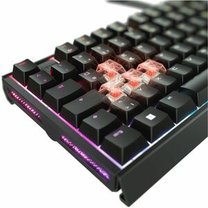 CHERRY XTRFY G80-3890 Gaming Keyboard - Full-size - Cable Connectivity - USB Type A Interface - RGB LED - Pan-Nordic - Bla