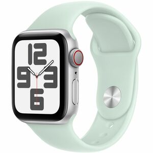 Apple Adjustable Smartwatch Band - Medium (M)/Large (L) - Pin-and-tuck Attachment - Aquamarine - Fluoroelastomer