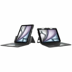 Targus VersaVu THZ967DE Tastatur/Cover (Folie) für 27,7 cm (10,9 Zoll) bis 27,9 cm (11 Zoll) Apple iPad Air 11 (2024), iPa