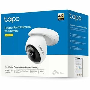 Tapo C560WS 8 Megapixel Outdoor 4K Network Camera - Colour - 1 - Infrared/Color Night Vision - H.264 - 3840 x 2160 - 4 mm 