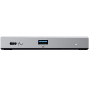 Alogic BLAZE Thunderbolt 4 Docking Station für Notebook, Desktop-PC, Festplatte, Monitor - Grau, Schwarz - 2 Unterstützte 