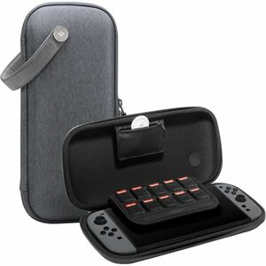 Spigen Klasden Carrying Case (Pouch) Nintendo Gaming Console - Charcoal Grey - Scratch Proof - Fabric, Ethylene Vinyl Acet