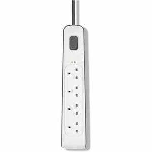 4-outlet Surge Protection Strip with 2M Power Cord