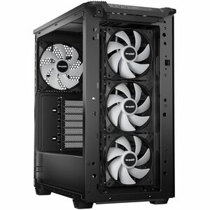 be quiet! Pure Base 501 Pure Base 501 LX Black Computergehäuse - ATX, Micro ATX, Mini ATX Motherboard Supported - Midi-Tow