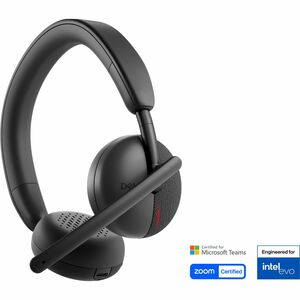 Dell Pro WL3024 Wireless On-ear, Over-the-head Stereo Headset - Microsoft Teams Certification - Siri, Google Assistant, Bi