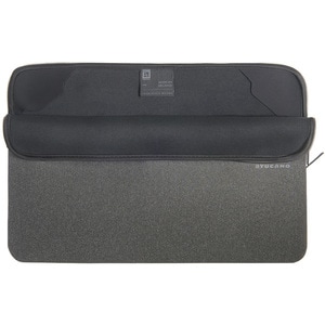Tucano Mélange Carrying Case (Sleeve) for 44.2 cm (17.4") Notebook - Black - Bump Resistant Interior, Scratch Resistant In