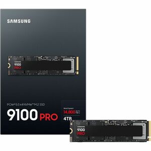 SSD Samsung 9100 PRO MZ-VAP4T0BW - M.2 2280 Interne - 4 To - PCI Express NVMe (PCI Express NVMe 5.0 x4) - Ordinateur de bu