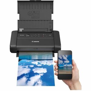 Canon PIXMA TR160 Portable Wired/Wireless Inkjet Printer - Color - 4800 x 1200 dpi Print - 50 Sheets Input - Wireless LAN 
