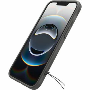 Spigen Liquid Air Case for Apple iPhone 16e Smartphone - Geometric pattern, Textured - Marble Grey - Drop Resistant, Finge