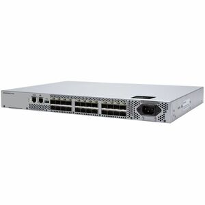 HPE SN3700B 24 Anschlüsse 64 Gbit/s Fibre Channel Switch - 24 Fiber Channel Ports - 64-Gigabit-Ethernet, 32 Gigabit Ethern