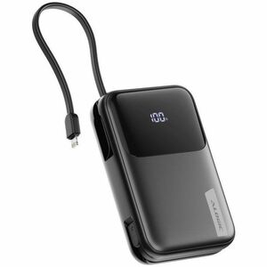 Alogic Tandem+ Power Bank - Black - For Smartphone, Tablet PC, Earbud, Smartwatch, USB Type C Device, USB Type A Device, L