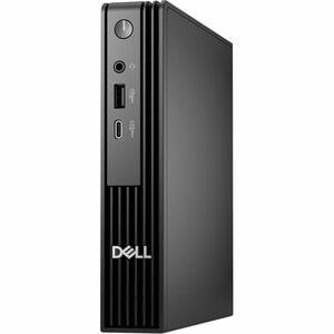 Dell Pro Micro QCM1250 Desktop Computer - Intel Core Ultra 5 235T - 16 GB - 512 GB SSD - Micro PC - Black - Intel Chip - W