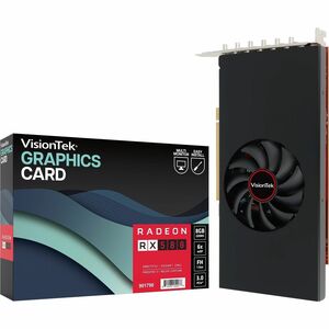 VisionTek AMD Radeon RX 580 Graphic Card - 8 GB GDDR5 - 3840 x 2160 - 1.24 GHz Core - 256 bit Bus Width - PCI Express 3.0 