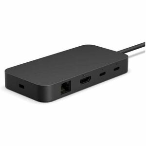 Microsoft Base de conexión para Portátil, Monitor - Capacidad de carga - 100W - Negro - De Escritorio - 2 Displays Support