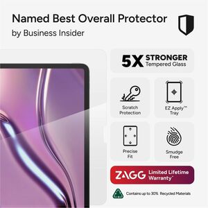 invisibleSHIELD Glass Elite Transparent - For 10.9" , 11" LED iPad (10th Generation), iPad (11th Generation) - Scratch Res