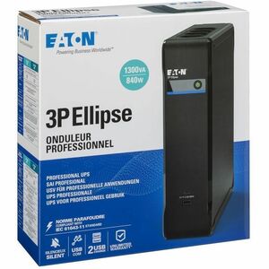 Eaton Ellipse 3P1300UF Standby-UPS - 1,30 kVA/840 W - 230 V AC Eingang - 220 V AC, 230 V AC, 240 V AC Ausgang - 1 x USB Ty