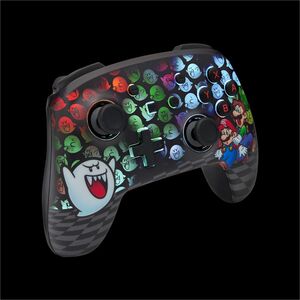 Enhanced Wireless Controller for Nintendo Switch with Lumectra - Mario Peek-A-Boo
