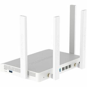 Keenetic Hero 4G+ (KN-2311) Modem-routeur 4G+ Wi-Fi 6 maillé AX1800 avec commutateur intelligent Gigabit 4 ports et port U