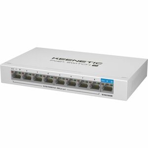 Commutateur Ethernet Keenetic KN-4710 9 Ports - Gigabit Ethernet - 10/100/1000Base-T - 2 Couche supportée - 120 W Budget P