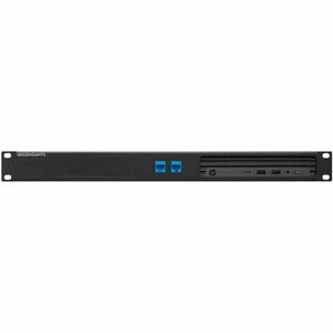 Kit de Mont Rack RACKMOUNT.IT 1U Montable en rack pour Rack, Ordinateur, Système d'alimentation Rail Depth - Jet Noir