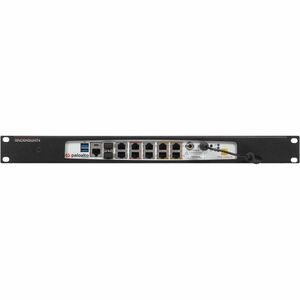 Kit de Mont Rack RACKMOUNT.IT PA-Rack 1U pour Firewall Profondeur de Rail - Jet Noir