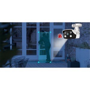 TP-Link VIGI C350 5 Megapixel Outdoor 3K Network Camera - Colour - Bullet - 30 m Infrared/Color Night Vision - H.264, H.26