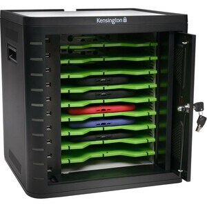 Kensington Charge & Sync Cabinet - Up to 25.4 cm (10") Screen Support - 42.9 cm Height x 39.9 cm Width x 35.1 cm Depth - B