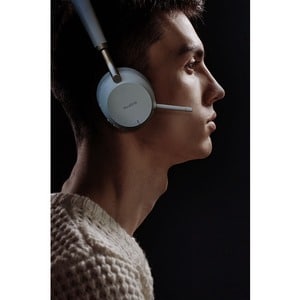 Yealink BH72 Wireless Over-the-head Stereo Headset - Light Grey - Binaural - Ear-cup - 3000 cm - Bluetooth - 20 Hz to 20 k