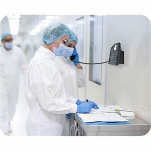 Yealink IP Phone - Corded - Corded - Desktop, Wall Mountable - Classic Gray - VoIP - 6.1 cm (2.4") - 2 x Network (RJ-45) -