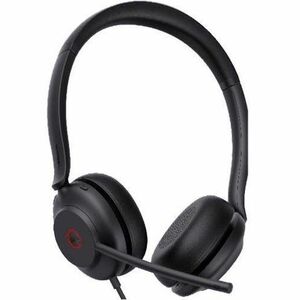 Yealink UH35 Dual USB-C/A Wired Over-the-head Stereo Headset - Black - Microsoft Teams Certification - Binaural - Supra-au