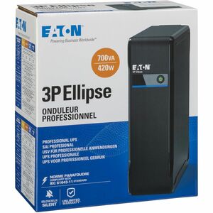 Eaton Ellipse 3P700D Standby-UPS - 700 VA/420 W - An Rack/Wand montierbar - 230 V AC Eingang - 220 V AC, 230 V AC, 240 V A