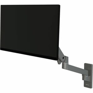 LX Pro Wall Monitor Arm, Single Monitor Mount - Dark Grey