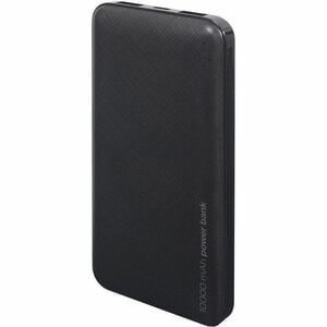 Power Bank Gembird - Nero - Per Tablet PC, Smartphone - Ioni polimeri di litio - 10000 mAh - 12 W - 2,40 A - 5 V DC Uscita