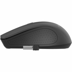 Mouse Gembird - Radiofrequenza - USB 1.1 - Ottico - 4 Pulsante(i) - Nero - Wireless - 10 m - 2,40 GHz - 1600 dpi - 2 x AAA