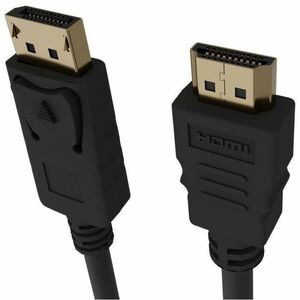 Cavo A/V Cablexpert - 3 m DisplayPort/HDMI - 1 - Cable for Televisore LCD, Monitor LCD, LCD - Supporta fino a1920 x 1080 -
