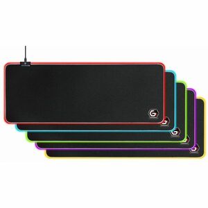 Mouse pad da gaming Gembird - Grande - 300 mm x 800 mm x 4 mm Dimensioni - Gomma naturale, Schiuma - Anti-scivolo - Mouse