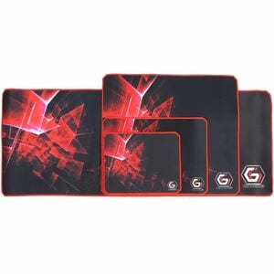 Mouse pad da gaming Gembird - Medio - 250 mm x 350 mm - Nero - Schiuma, Gomma naturale - Anti-scivolo, Anti-strappo - Mouse