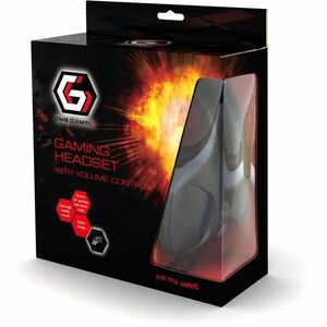 Cuffie da gaming Gembird GHS-04 Cavo Over-the-head Stereo - Nero opaco - Binaural - Circumaurale - 32 Ohm - 20 Hz a 20 kHz