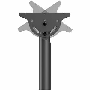 Neomounts Ceiling Mount for TV - Black - Height Adjustable - 1 Display(s) Supported - 58.4 cm to 106.7 cm (42") Screen Sup