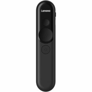 Lenovo Pointer - Bluetooth/Radio-Frequenz - USB Typ-A, USB-Typ C - Laser - 3 Taste(n) - Schwarz - Kabellos - 2,40 GHz - wi